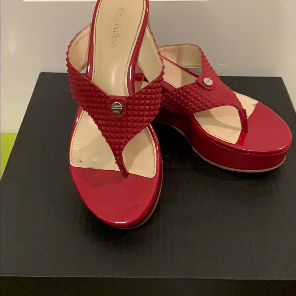 Wedge sandals